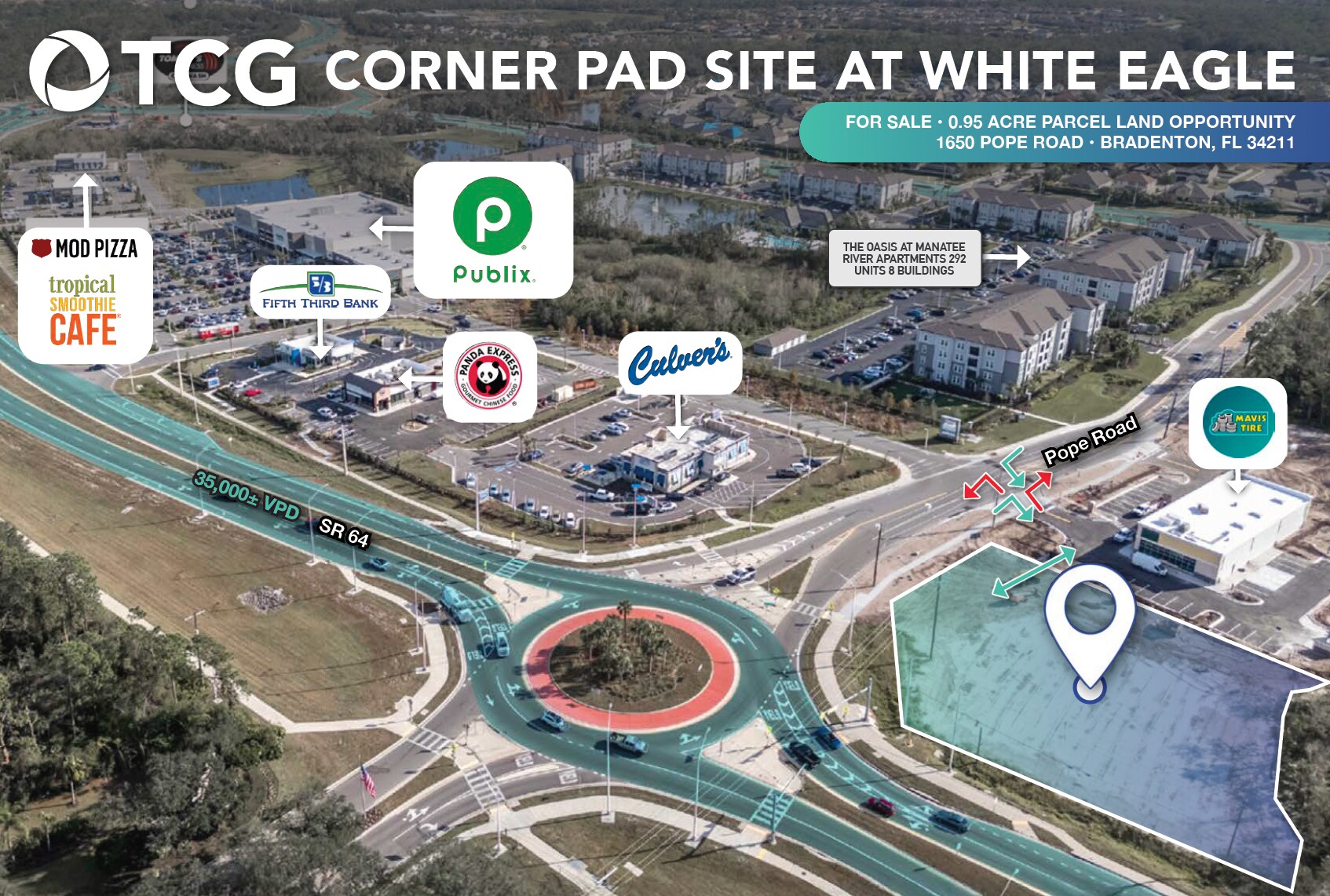 1650 Pope Rd, Bradenton, FL à vendre Photo du bâtiment- Image 1 de 3