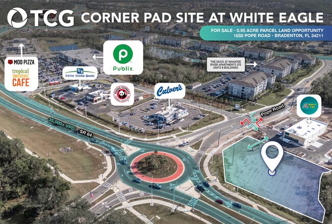 Plus de détails pour 1650 Pope Rd, Bradenton, FL - Terrain à vendre