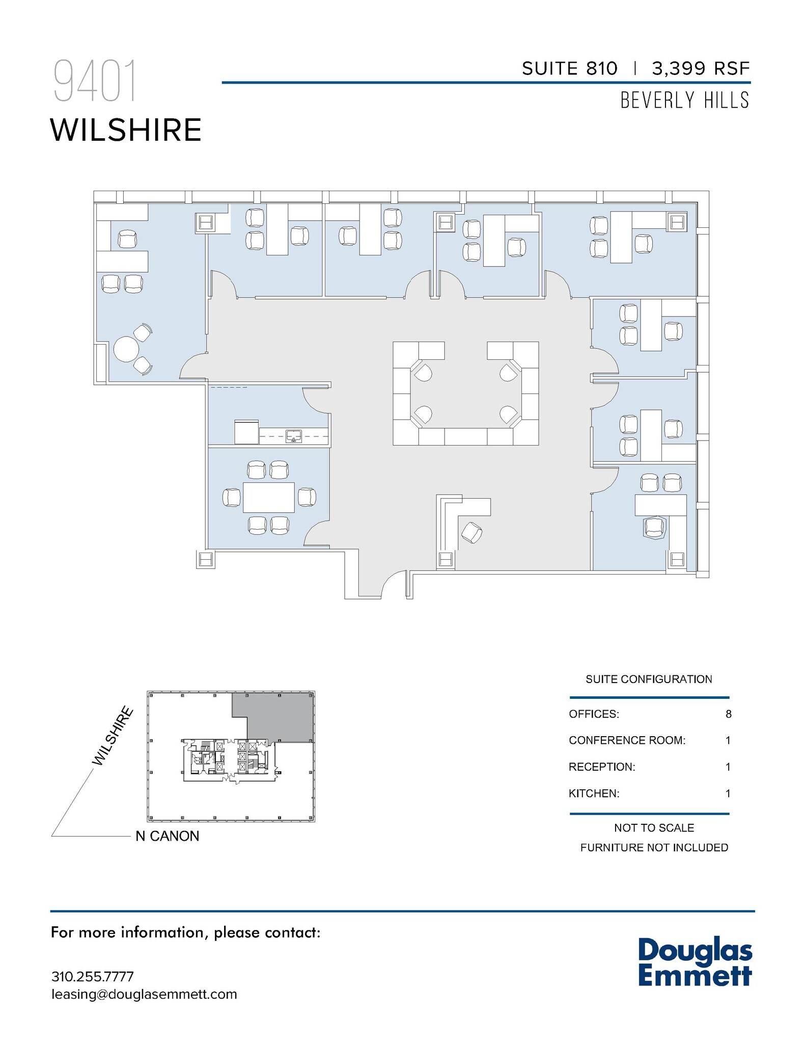 9401 Wilshire Blvd, Beverly Hills, CA for lease Floor Plan- Image 1 of 1