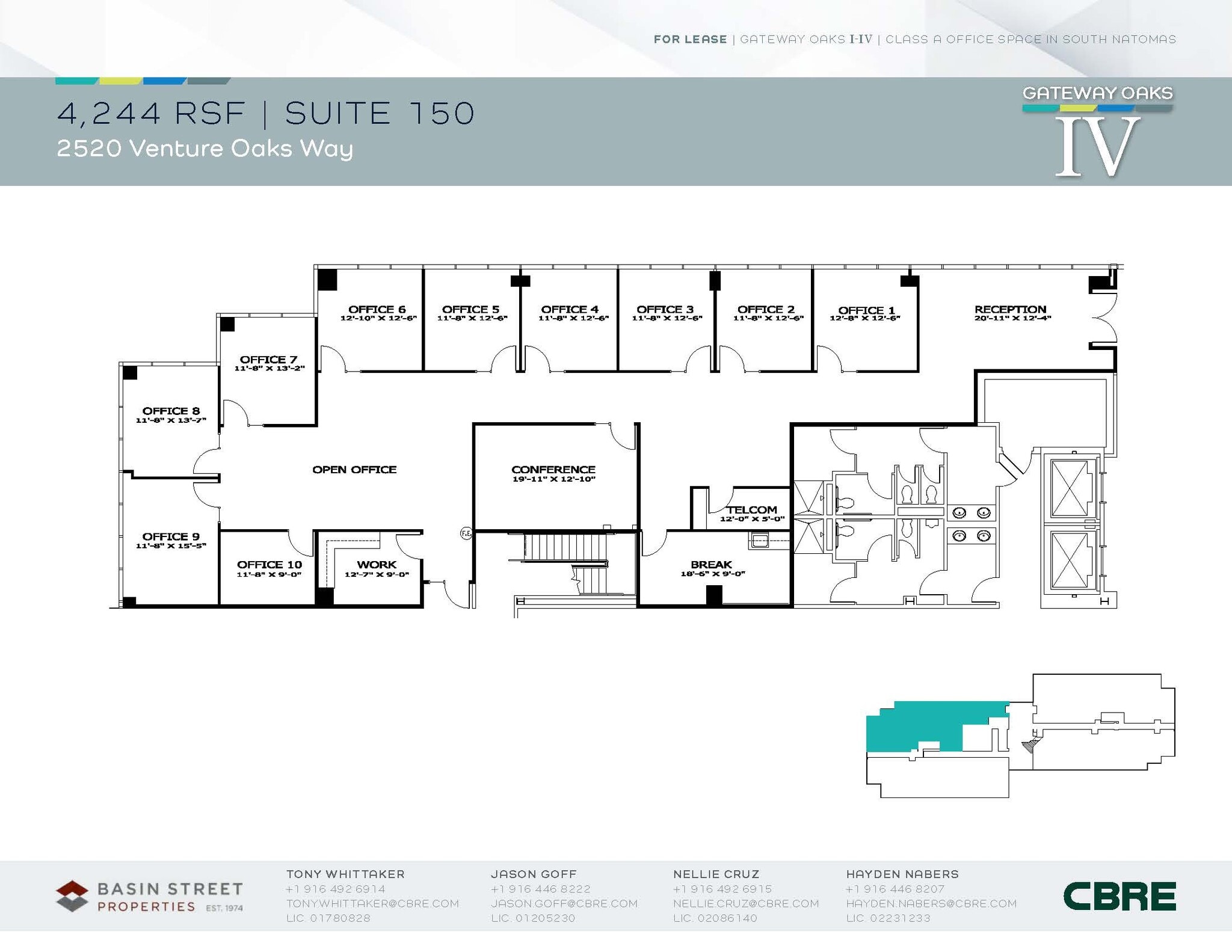 2150 River Plaza Dr, Sacramento, CA à louer Plan d’étage- Image 1 de 1