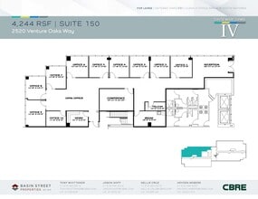 2150 River Plaza Dr, Sacramento, CA à louer Plan d’étage- Image 1 de 1