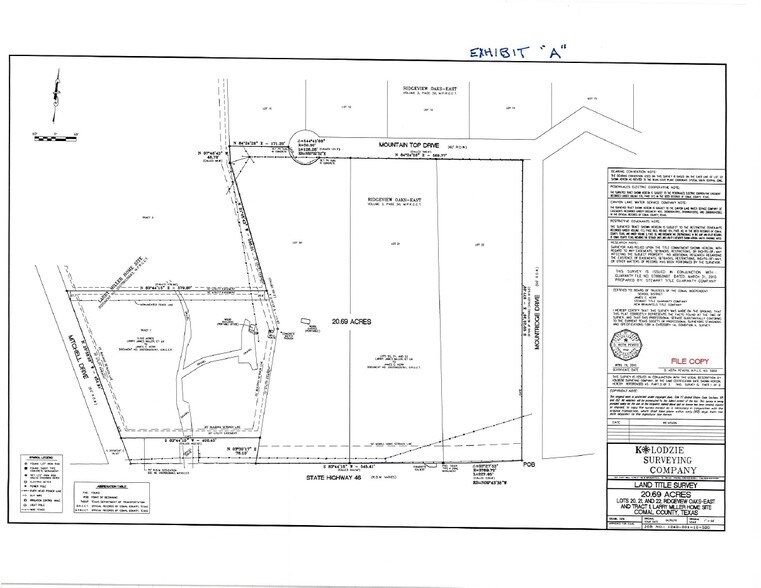 16260 State Hwy 46, Spring Branch, TX à vendre - Plan cadastral - Image 2 de 2