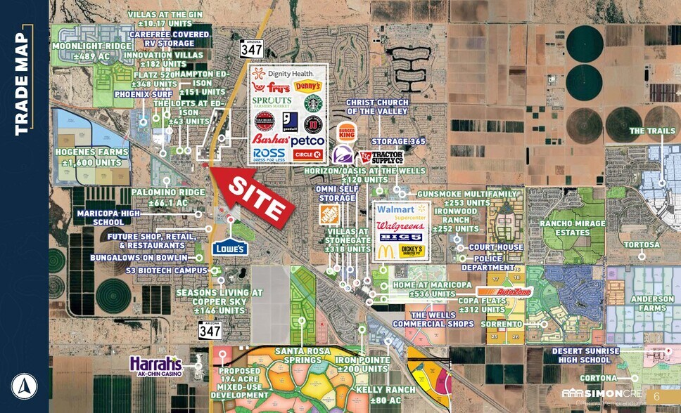 44765 W Hathaway Ave, Maricopa, AZ à vendre - Aérien - Image 2 de 3