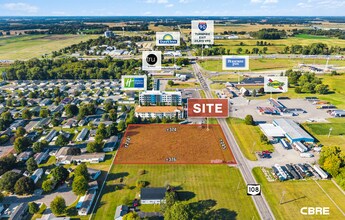 8075-8139 OH-108, Wauseon, OH - Aerial  map view - Image1