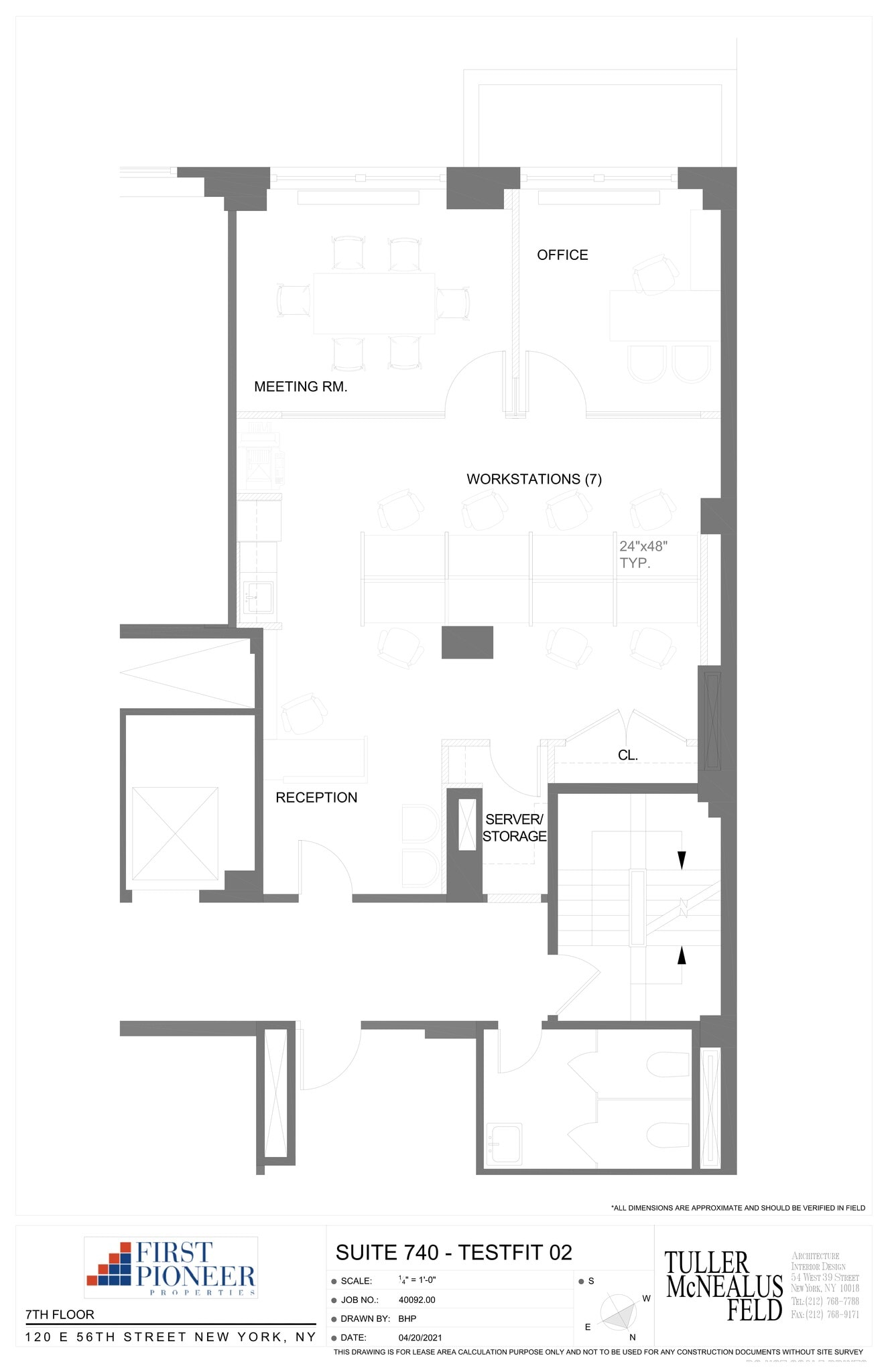 120 E 56th St, New York, NY for lease Floor Plan- Image 1 of 6