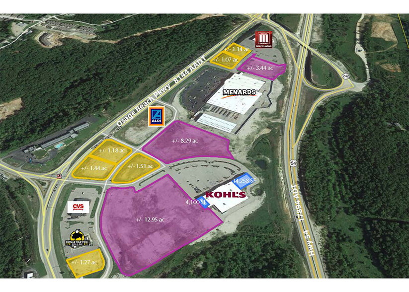 2100 Goldie Prewitt Memorial Parkway, Lake Ozark, MO for lease - Site Plan - Image 2 of 2