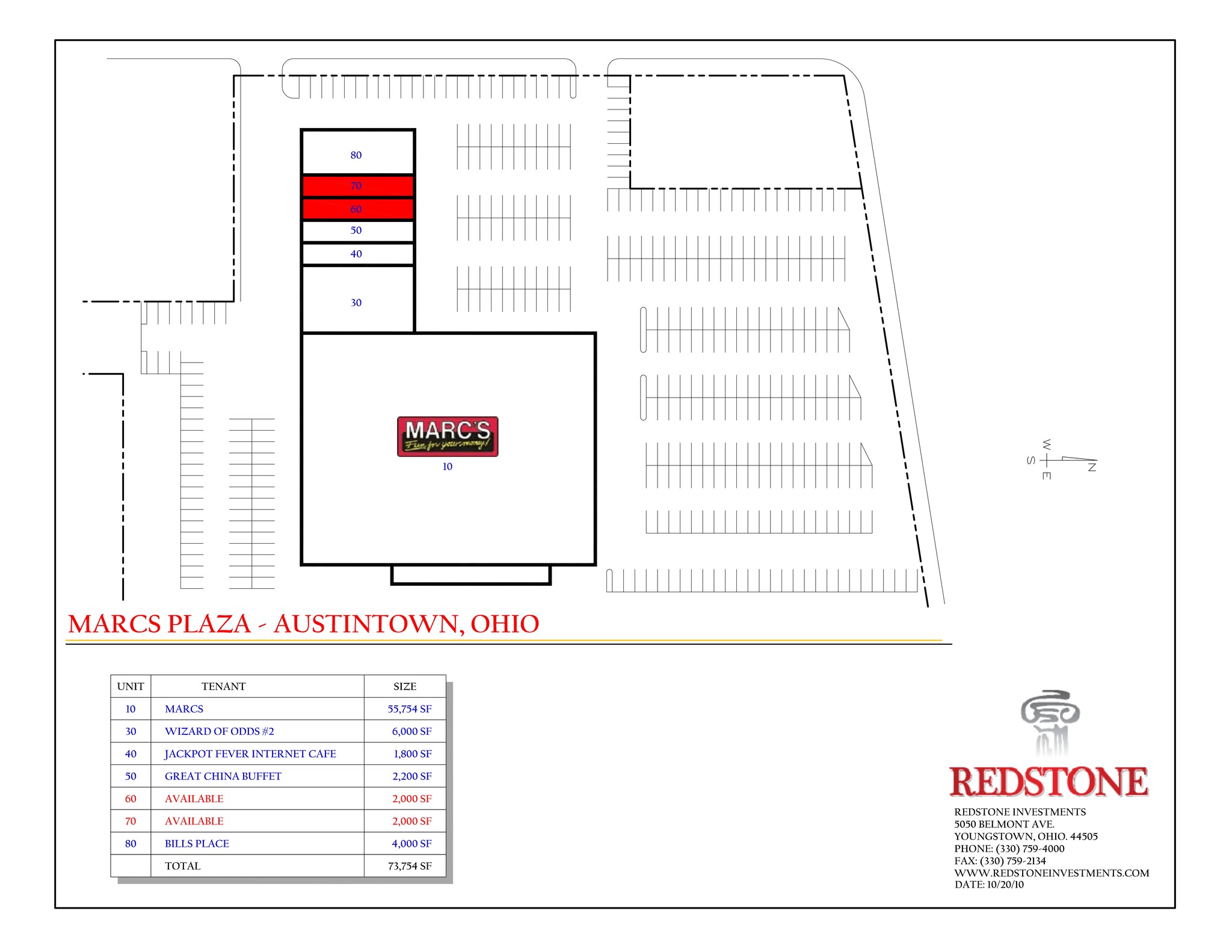 4751-4771 Mahoning Ave, Youngstown, OH for lease Site Plan- Image 1 of 1