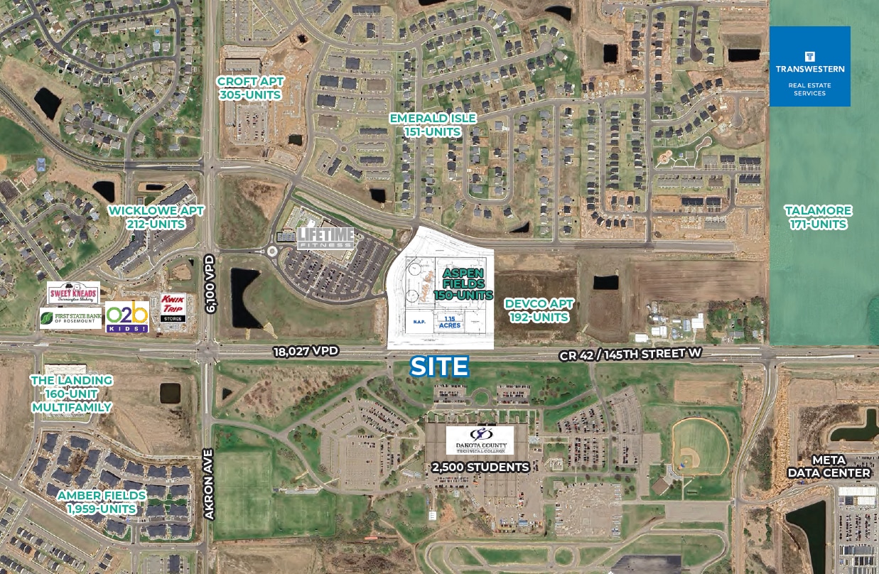 1367 145th St E, Rosemount, MN for lease Aerial- Image 1 of 3