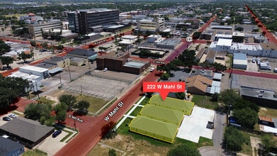 222 Mahl St, Edinburg, TX - AERIAL  map view