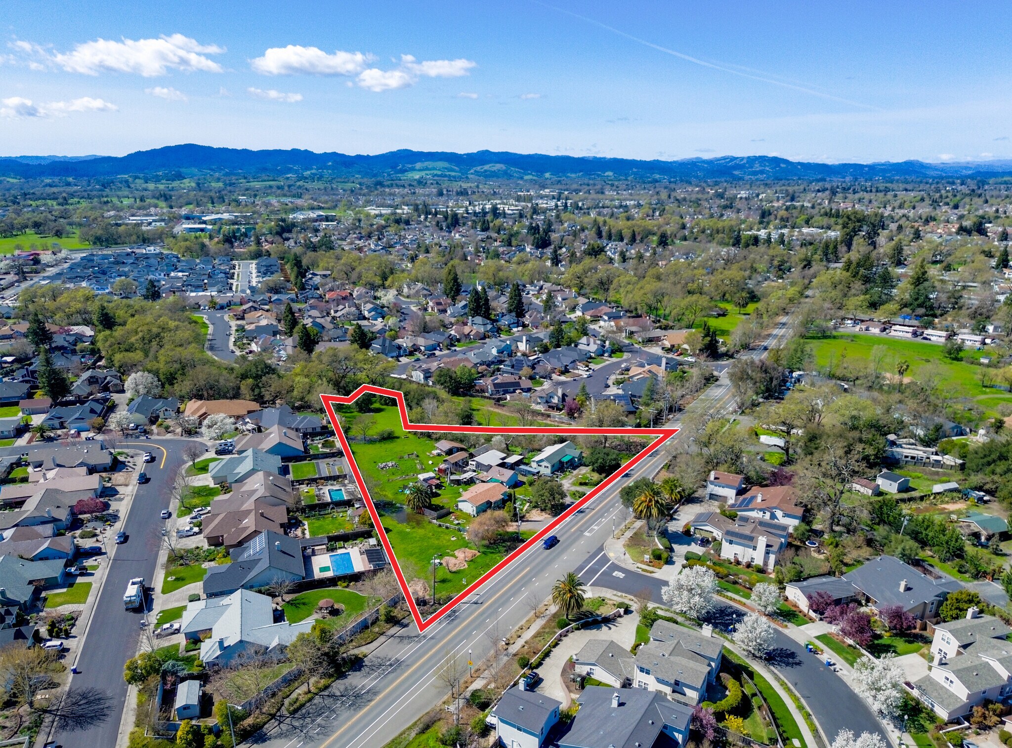 6285 Old Redwood Hwy, Santa Rosa, CA for sale Aerial- Image 1 of 1