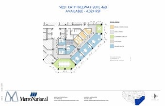9821 Katy Fwy, Houston, TX for lease Site Plan- Image 1 of 1
