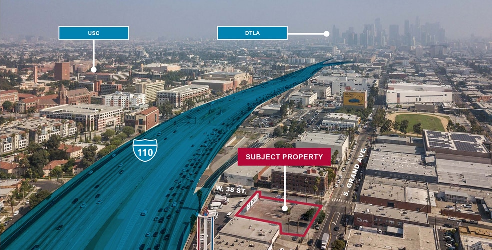 3801 S Grand Ave, Los Angeles, CA for lease - Building Photo - Image 3 of 3