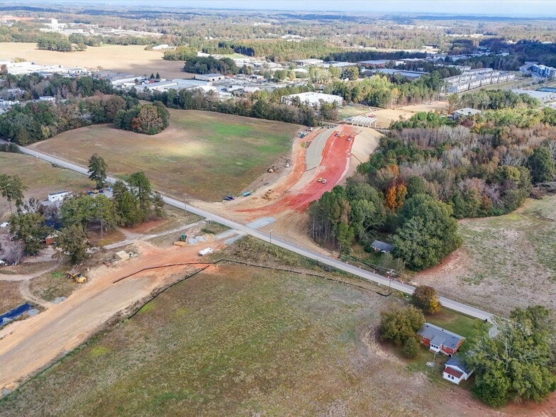 Indian Trail and Gribble Rd, Indian Trail, NC for sale - Aerial - Image 3 of 4