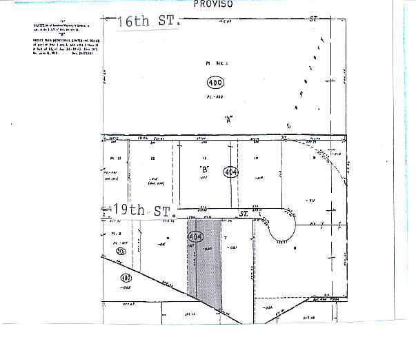 7526 Industrial Dr, Forest Park, IL à louer - Plan cadastral - Image 3 de 4