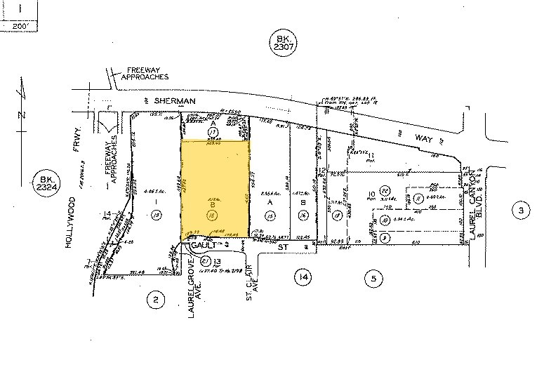 12236 Sherman Way, North Hollywood, CA for lease - Plat Map - Image 3 of 3