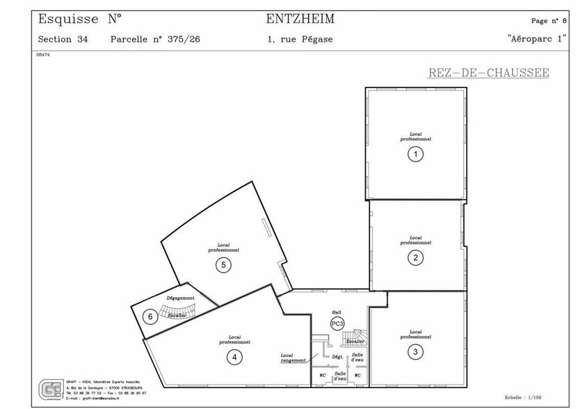 Office in Entzheim for lease - Floor Plan - Image 3 of 4