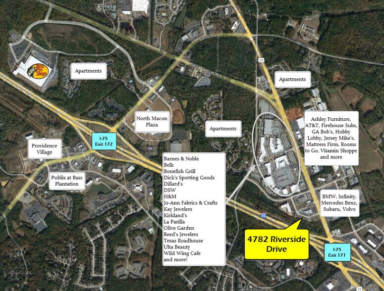 4782 Riverside Drive, Macon-Bibb, GA for sale - Building Photo - Image 1 of 2