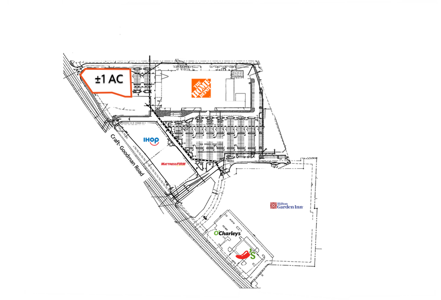 7740 Craft Goodman Rd, Olive Branch, MS à vendre - Plan de site - Image 2 de 2