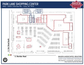 4902-5046 S Sheridan Rd, Tulsa, OK for lease Site Plan- Image 1 of 1