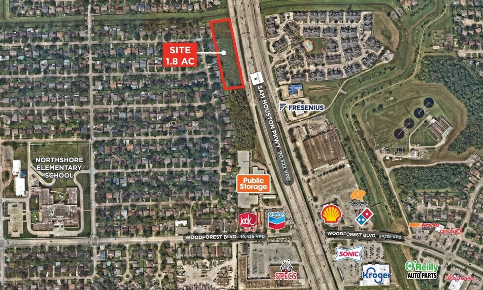Beltway 8 & Lantern Ln, Houston, TX à vendre - Photo du bâtiment - Image 1 de 2