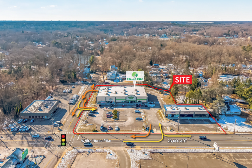 168 White Horse Pike portefeuille de 2 propriétés à vendre sur LoopNet.ca - Photo du bâtiment - Image 2 de 5