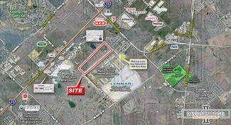 Plus de détails pour I-35 & Center Point Rd., San Marcos, TX - Terrain à vendre