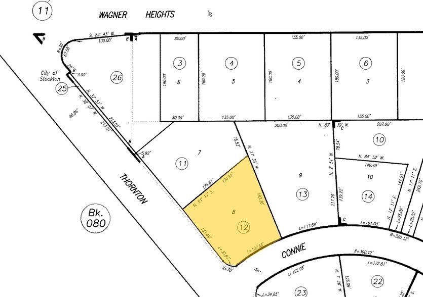 9210 Thornton Rd, Stockton, CA for lease - Plat Map - Image 2 of 6
