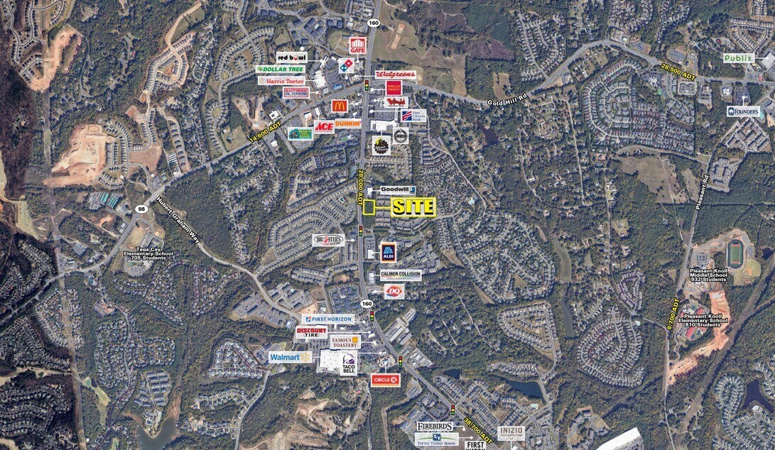 2648 SC-160, Fort Mill, SC for sale Aerial- Image 1 of 4