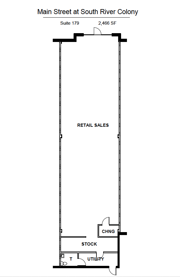 143-189 Mitchells Chance Rd, Edgewater, MD à louer Plan d  tage- Image 1 de 1