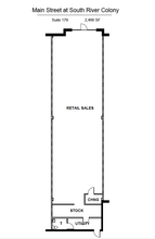 143-189 Mitchells Chance Rd, Edgewater, MD à louer Plan d  tage- Image 1 de 1