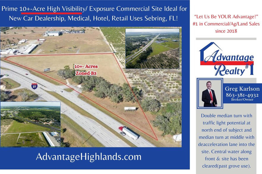 4906 Us Highway 27 S, Sebring, FL for sale - Building Photo - Image 1 of 5