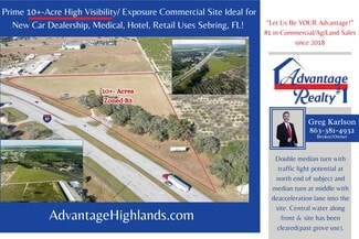 Plus de détails pour 4906 Us Highway 27 S, Sebring, FL - Terrain à vendre