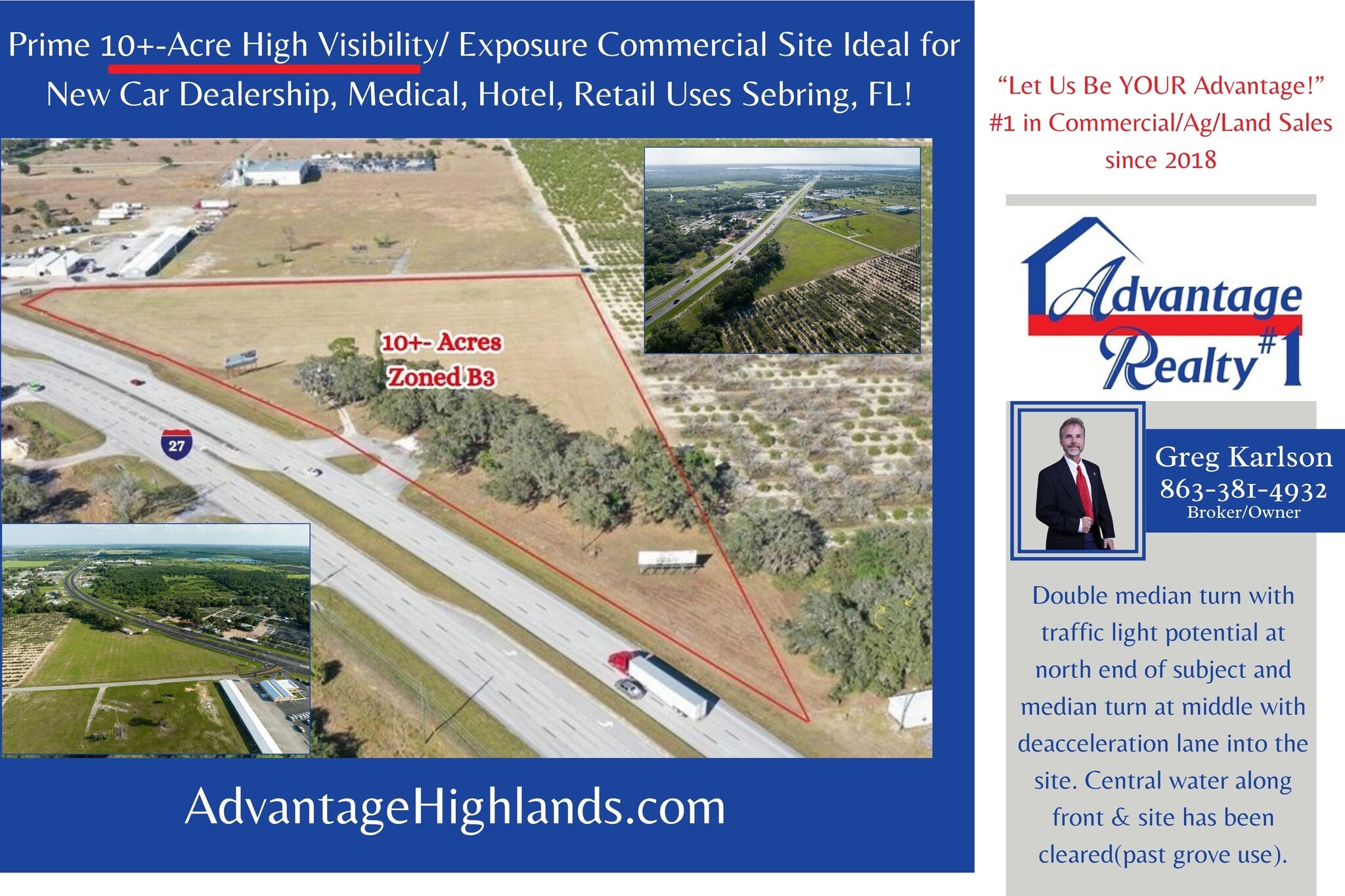 4906 Us Highway 27 S, Sebring, FL à vendre Photo du bâtiment- Image 1 de 6