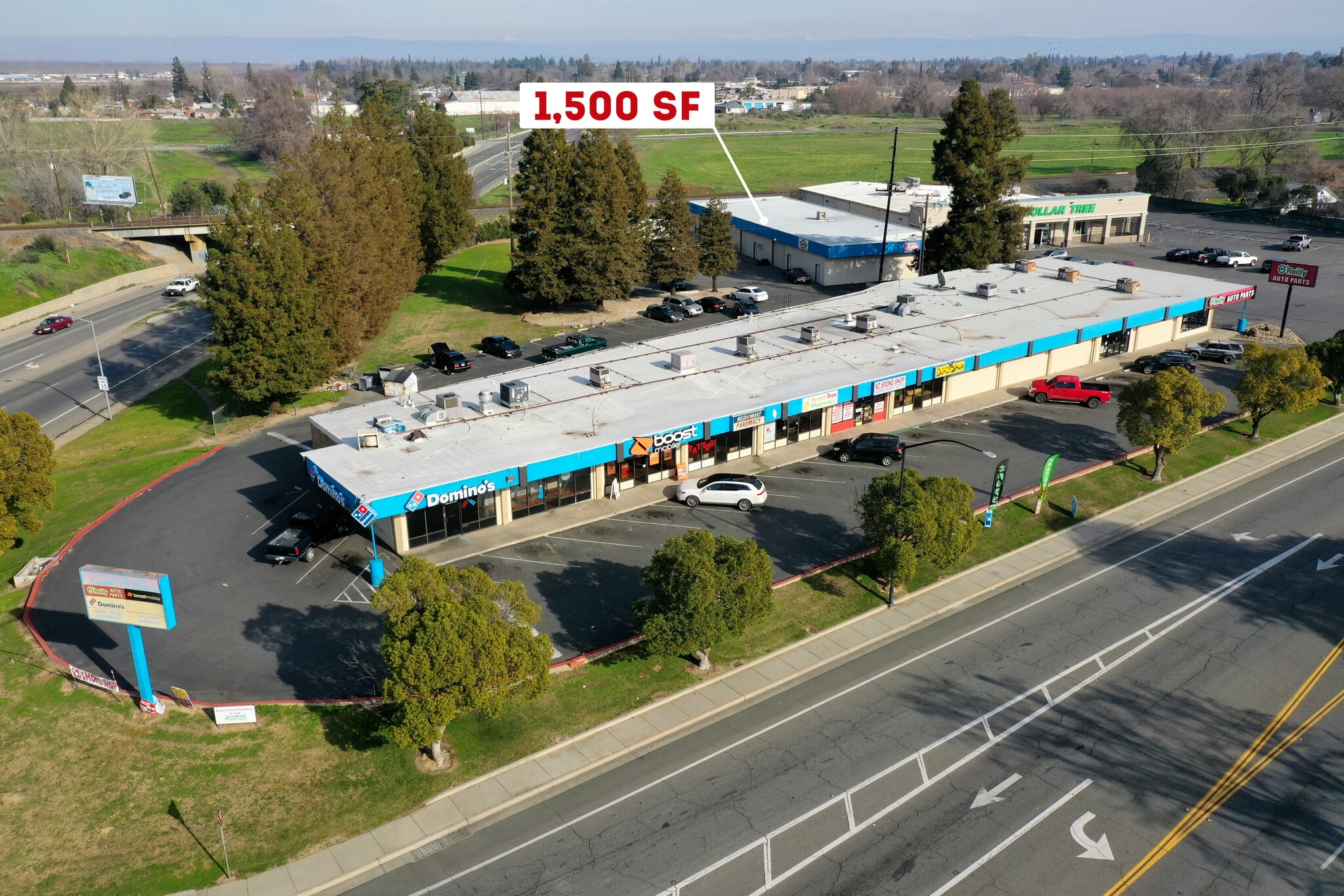 5983-5999 Lindhurst Ave, Marysville, CA for lease Aerial- Image 1 of 9