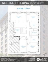 610 SW Alder St, Portland, OR à louer Plan d  tage- Image 1 de 1