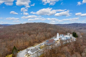 600 Clock Tower Cmn, Brewster Village, NY - AERIAL  map view
