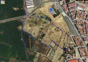 Lleida, LER - Aerial map view