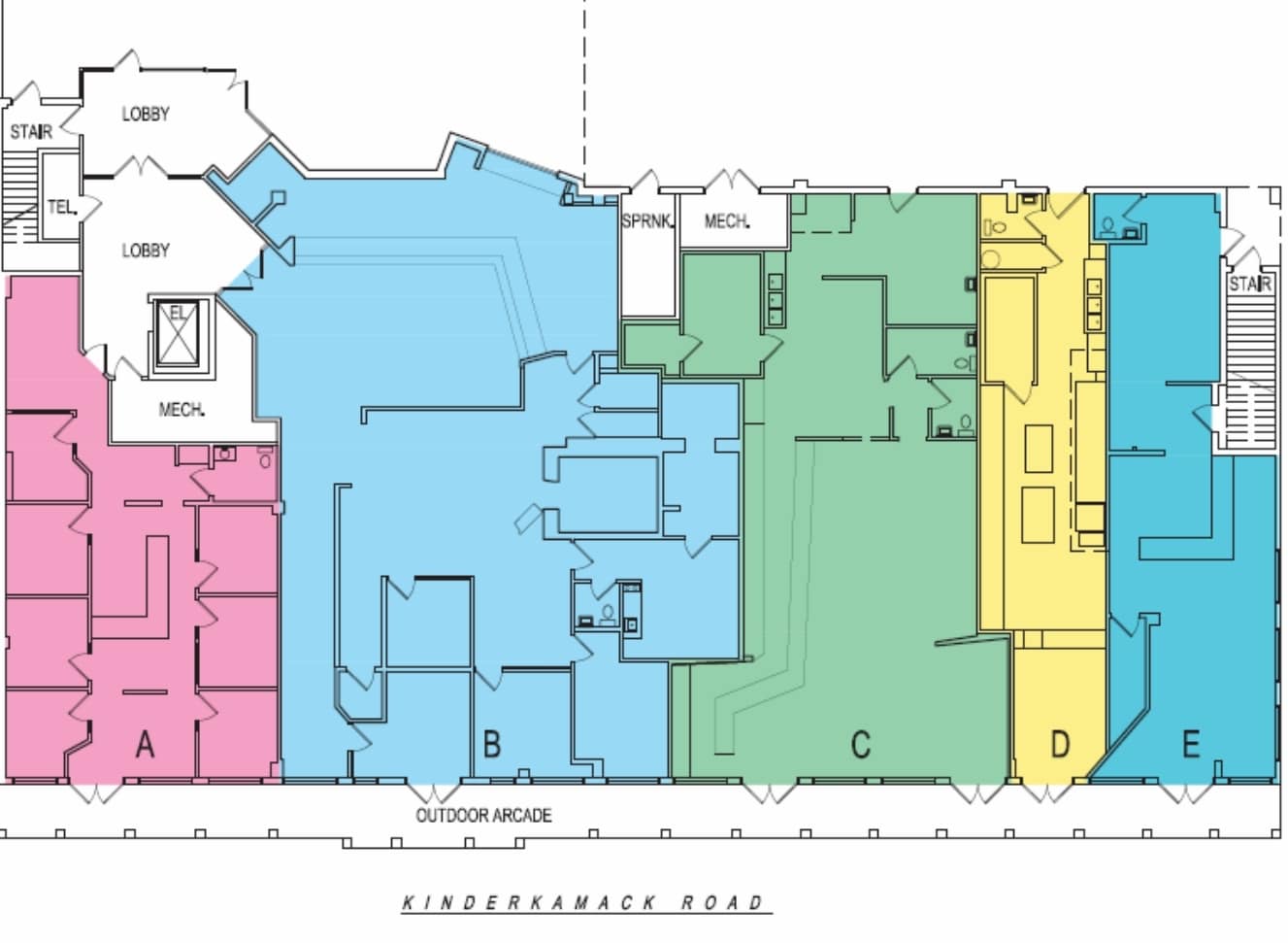 297 Kinderkamack Rd, Oradell, NJ for lease Floor Plan- Image 1 of 1