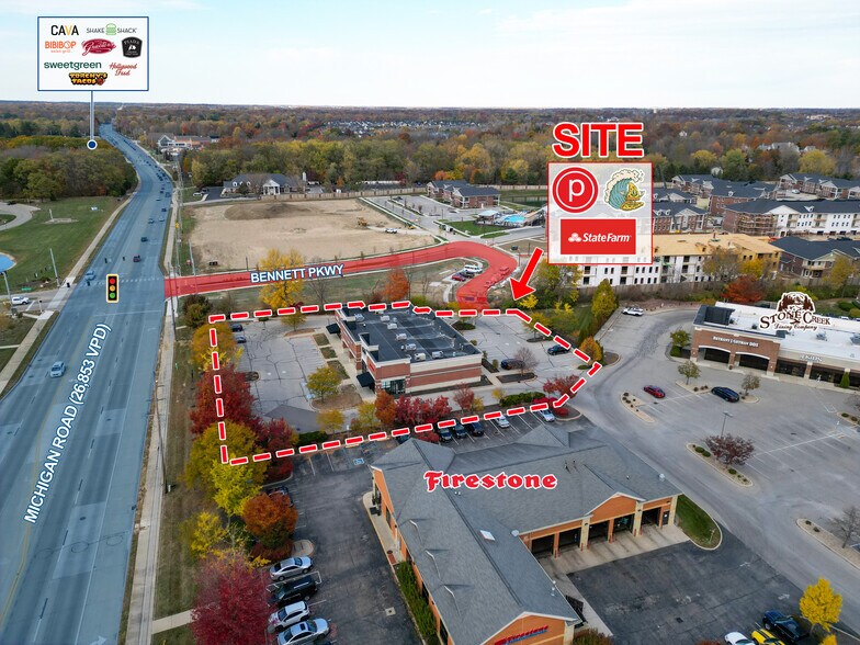 11145 N Michigan Rd, Zionsville, IN for lease - Building Photo - Image 3 of 4