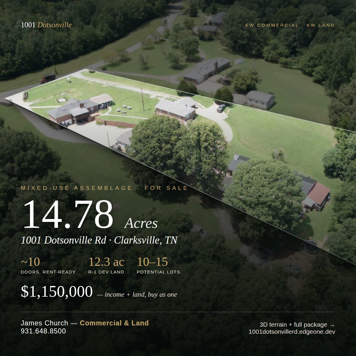 1001 Dotsonville Rd, Clarksville, TN à vendre Photo principale- Image 1 de 8