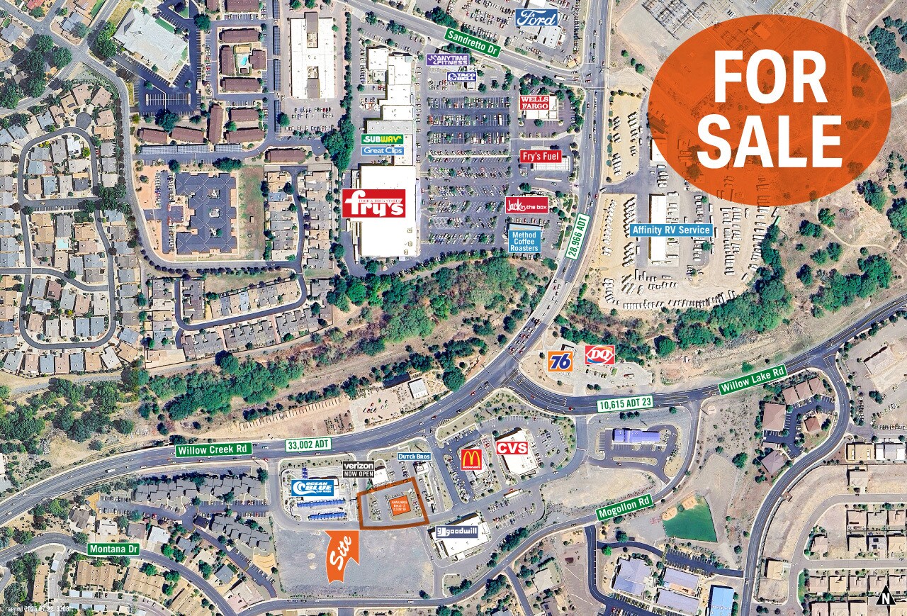 Willow Creek Rd & Willow Lane Rd, Prescott, AZ for sale Building Photo- Image 1 of 7