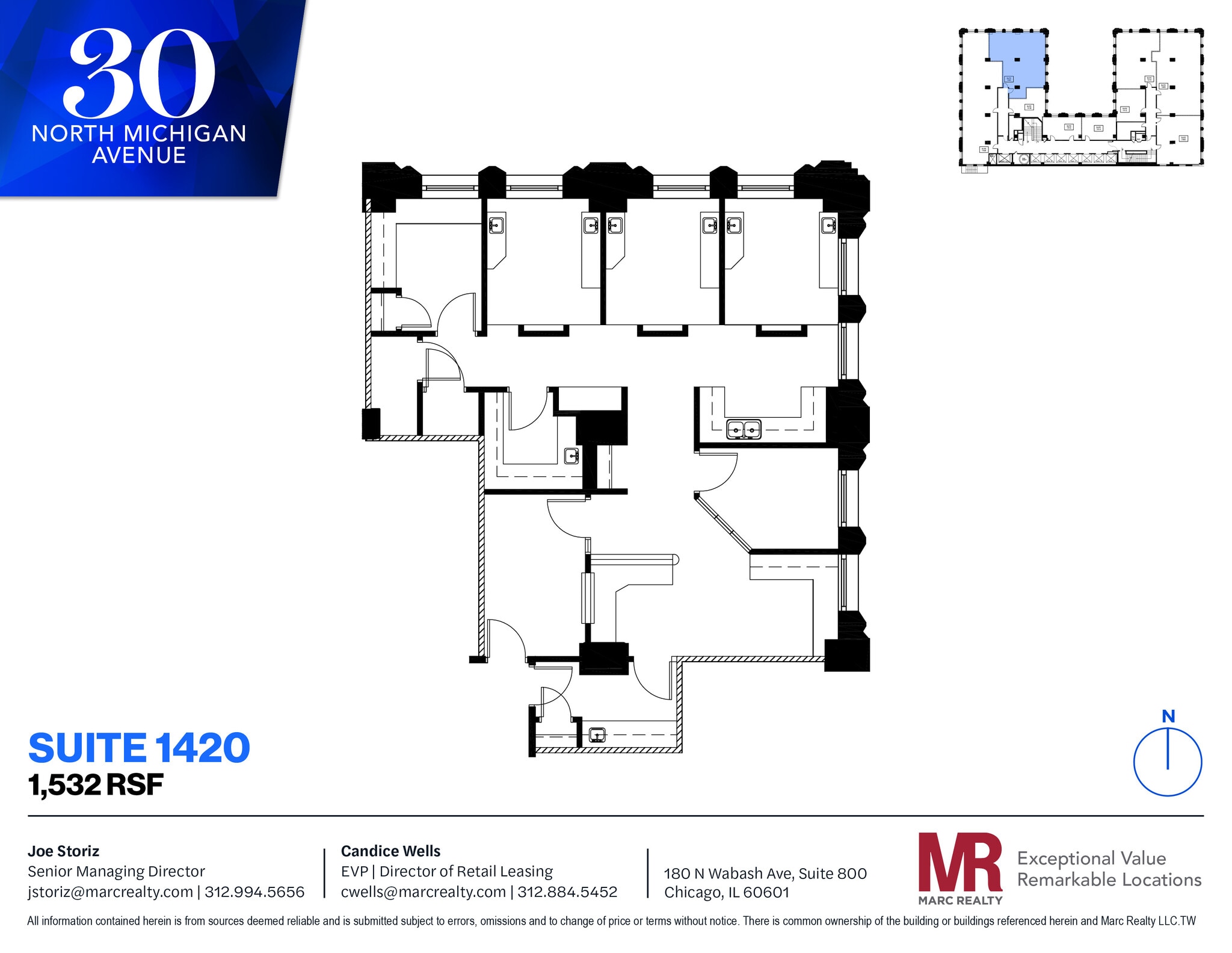 30 N Michigan Ave, Chicago, IL à louer Photo intérieure- Image 1 de 1