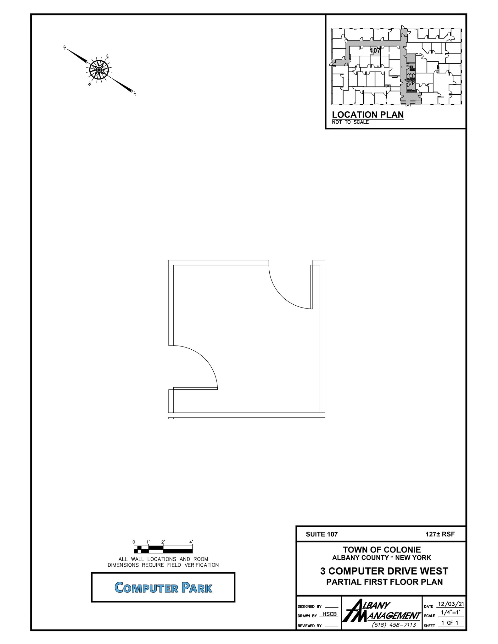 2 Computer Dr W, Albany, NY à louer Plan de site- Image 1 de 1
