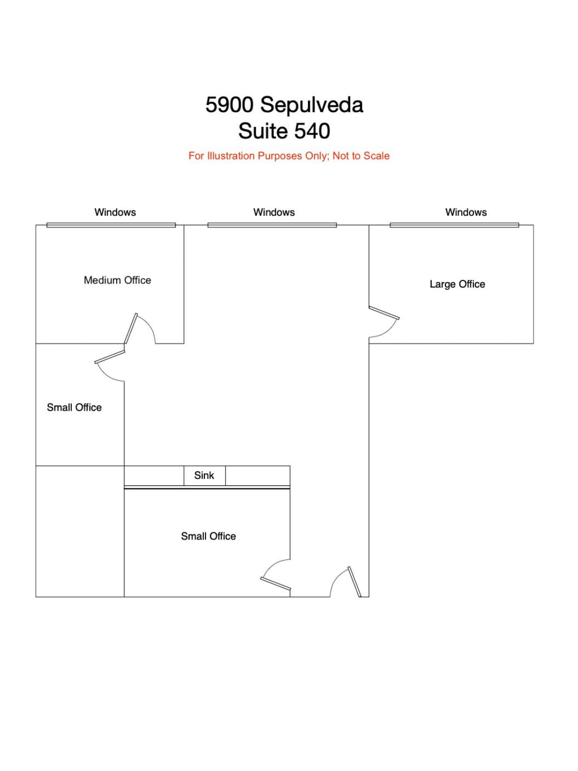 5900 Sepulveda Blvd, Van Nuys, CA for lease Floor Plan- Image 1 of 7