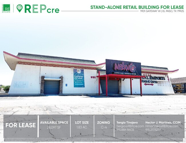 More details for 9101 Gateway Blvd W, El Paso, TX - Retail for Lease