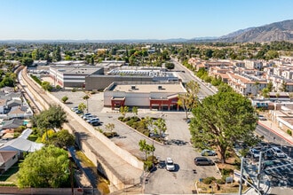 526 W Foothill Blvd, Glendora, CA - Aerial  map view