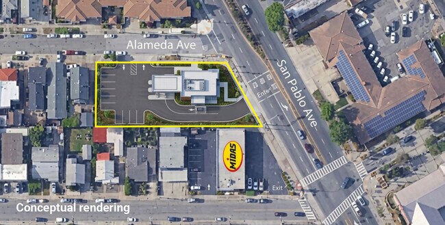 Plus de détails pour 10919 San Pablo Ave, El Cerrito, CA - Terrain à louer