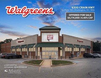 Plus de détails pour 6300 Crain Hwy, La Plata, MD - Commerce de détail à vendre