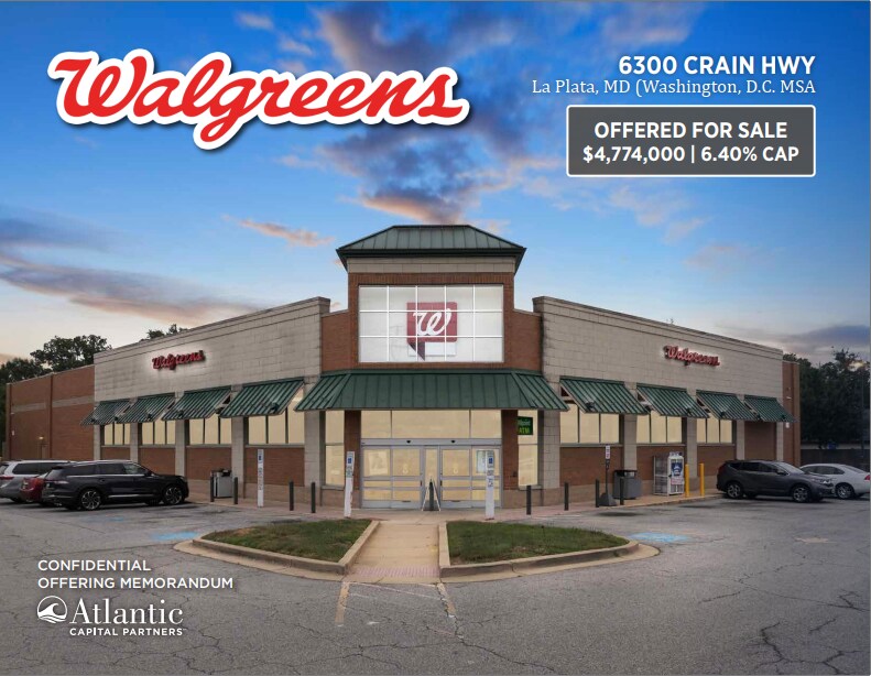 6300 Crain Hwy, La Plata, MD à vendre Photo du bâtiment- Image 1 de 6