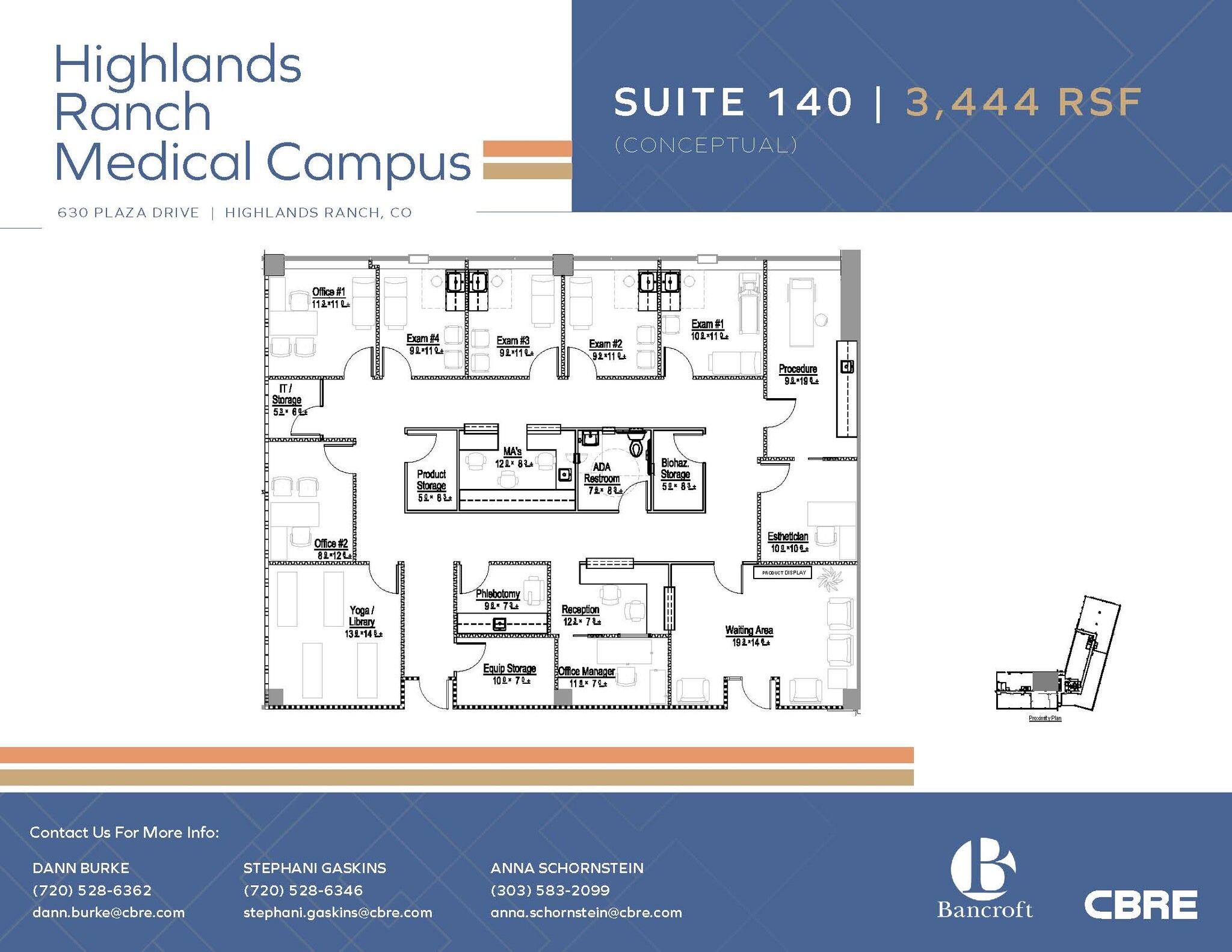 630 Plaza Dr, Highlands Ranch, CO for lease Floor Plan- Image 1 of 1